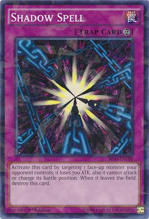 Shadow Spell [BP03-EN198] Shatterfoil Rare | L.A. Mood Comics and Games