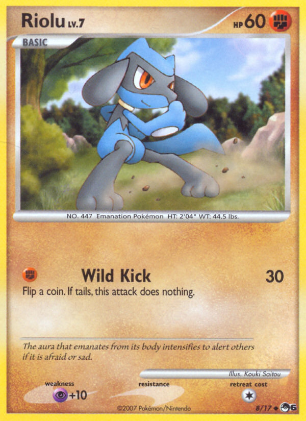 Riolu (8/17) [POP Series 6] | L.A. Mood Comics and Games