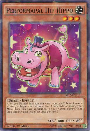 Performapal Hip Hippo [SP15-EN015] Shatterfoil Rare | L.A. Mood Comics and Games