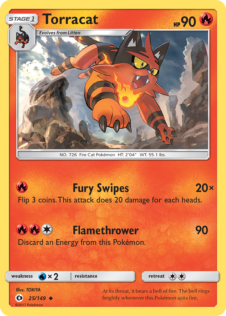 Torracat (25/149) [Sun & Moon: Base Set] | L.A. Mood Comics and Games