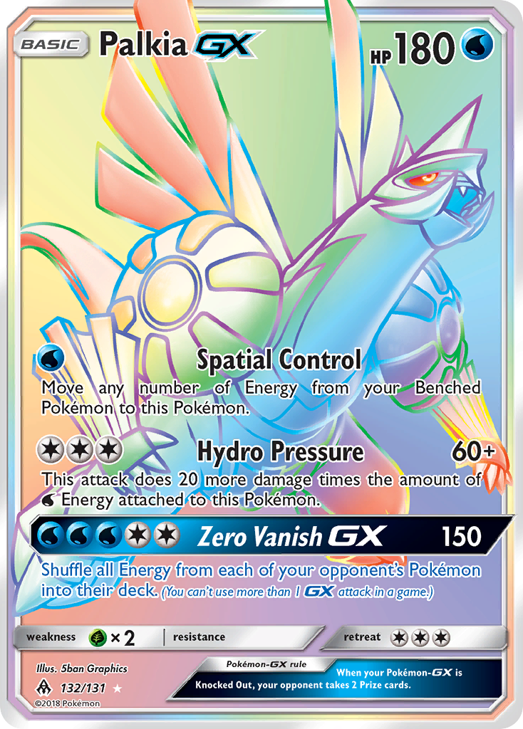 Palkia GX (132/131) [Sun & Moon: Forbidden Light] | L.A. Mood Comics and Games
