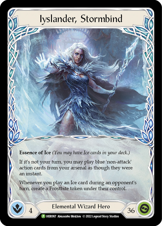 Iyslander, Stormbind [HER067] (Promo)  Rainbow Foil | L.A. Mood Comics and Games