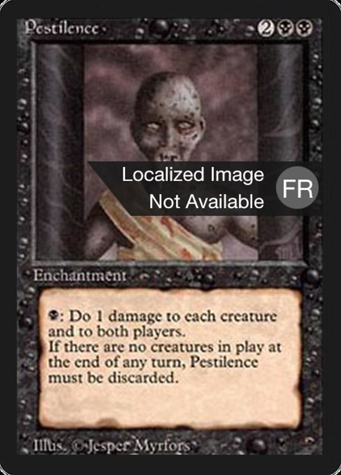 Pestilence [Foreign Black Border] | L.A. Mood Comics and Games