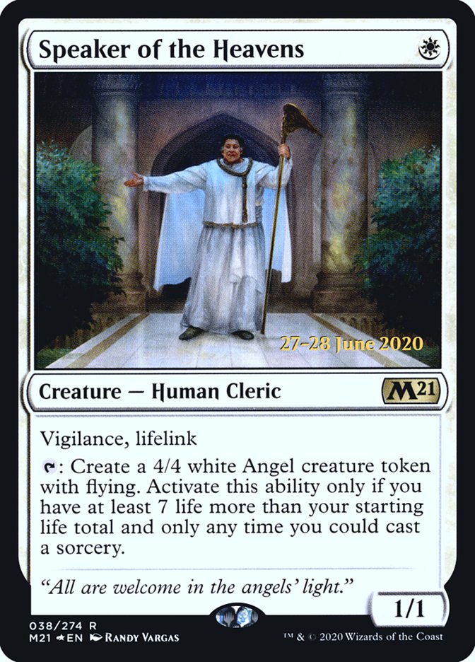 Speaker of the Heavens [Core Set 2021 Prerelease Promos] | L.A. Mood Comics and Games