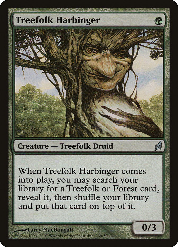 Treefolk Harbinger [Lorwyn] | L.A. Mood Comics and Games