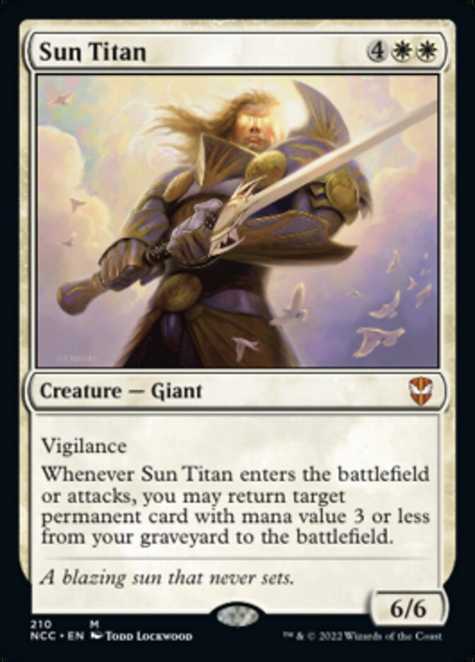 Sun Titan [Streets of New Capenna Commander] | L.A. Mood Comics and Games