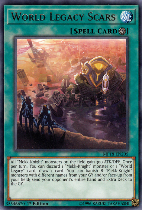 World Legacy Scars [MP18-EN205] Rare | L.A. Mood Comics and Games