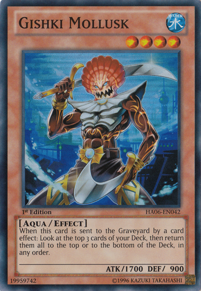 Gishki Mollusk [HA06-EN042] Super Rare | L.A. Mood Comics and Games