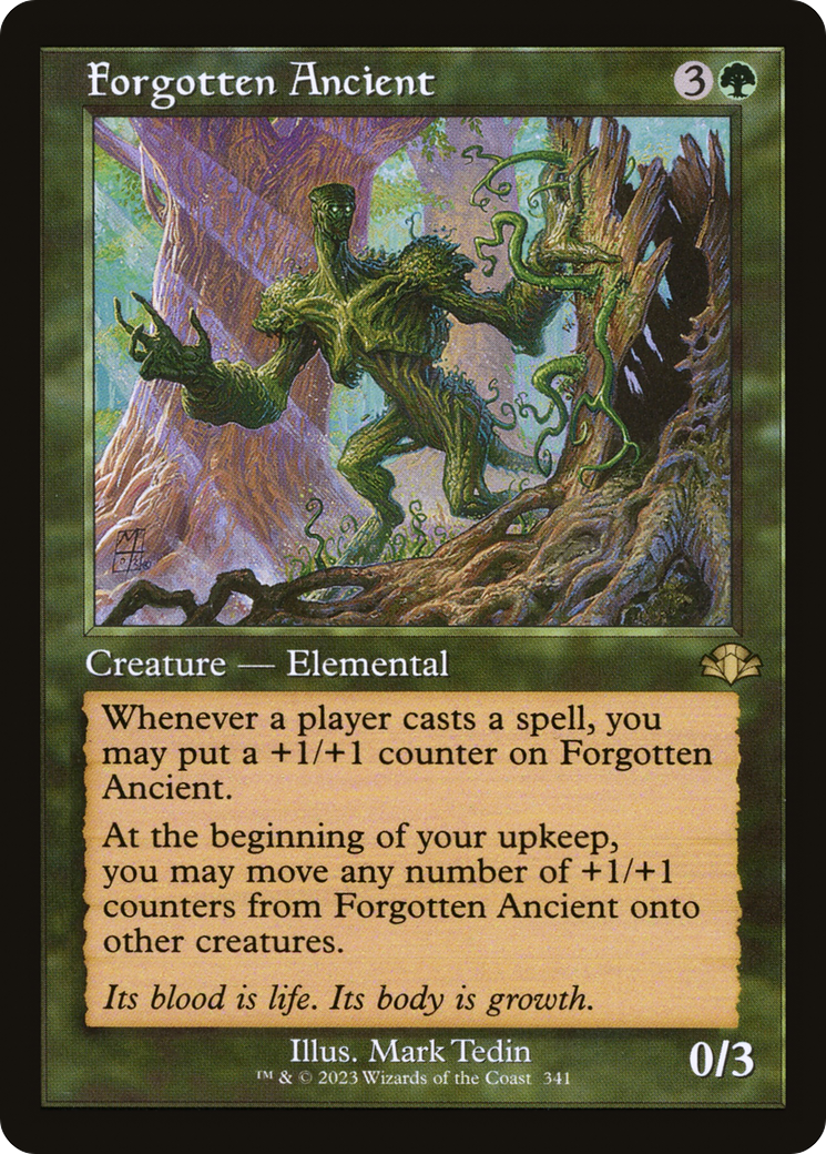 Forgotten Ancient (Retro) [Dominaria Remastered] | L.A. Mood Comics and Games