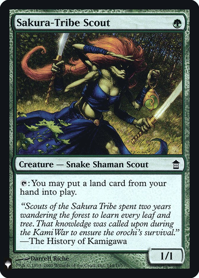 Sakura-Tribe Scout [Mystery Booster] | L.A. Mood Comics and Games