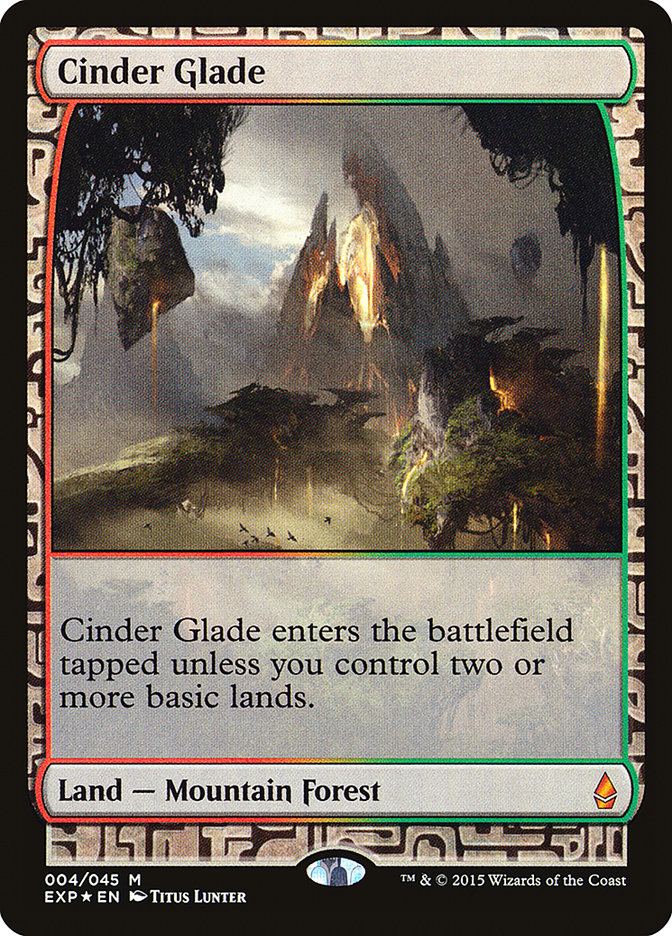 Cinder Glade [Zendikar Expeditions] | L.A. Mood Comics and Games