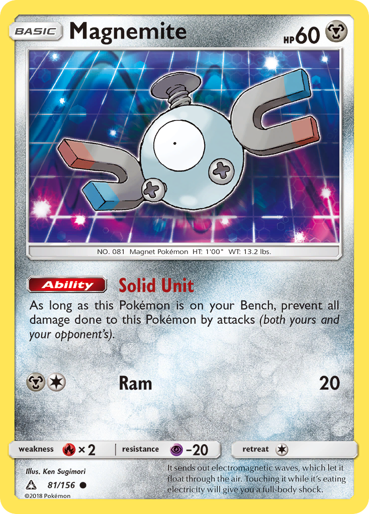 Magnemite (81/156) [Sun & Moon: Ultra Prism] | L.A. Mood Comics and Games