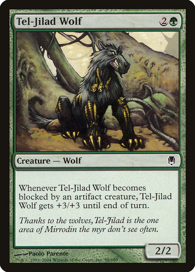 Tel-Jilad Wolf [Darksteel] | L.A. Mood Comics and Games