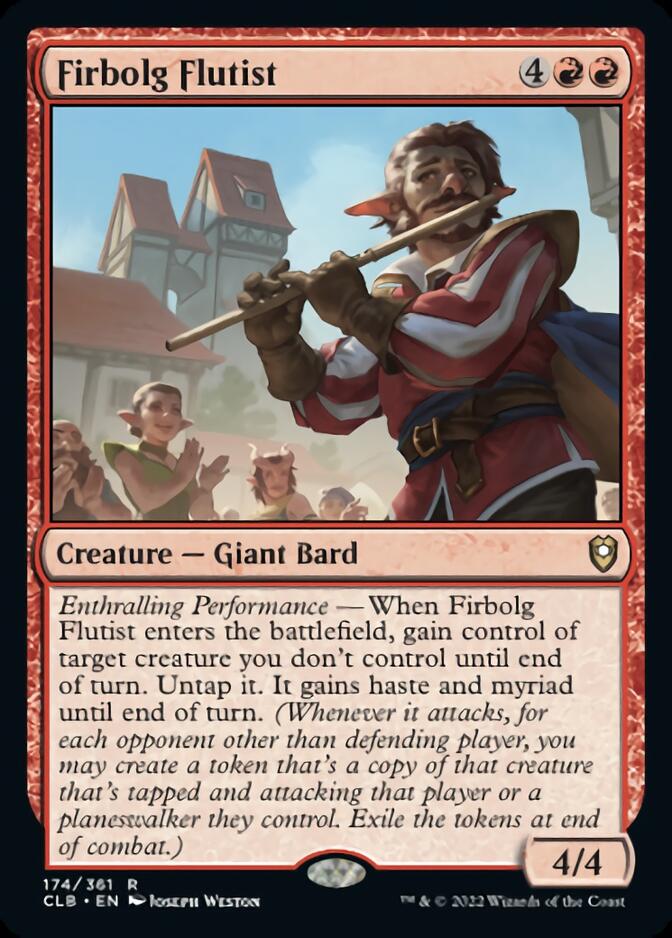 Firbolg Flutist [Commander Legends: Battle for Baldur's Gate] | L.A. Mood Comics and Games