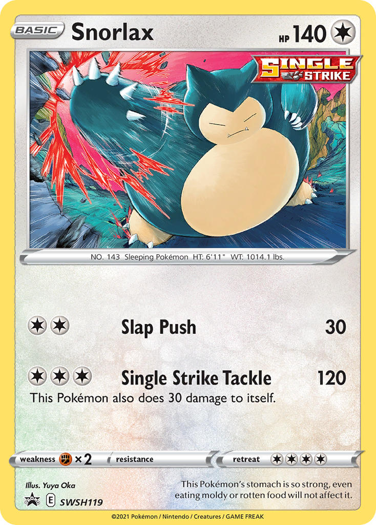 Snorlax (SWSH119) [Sword & Shield: Black Star Promos] | L.A. Mood Comics and Games