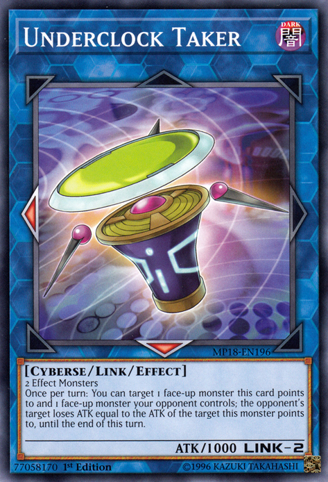 Underclock Taker [MP18-EN196] Common | L.A. Mood Comics and Games