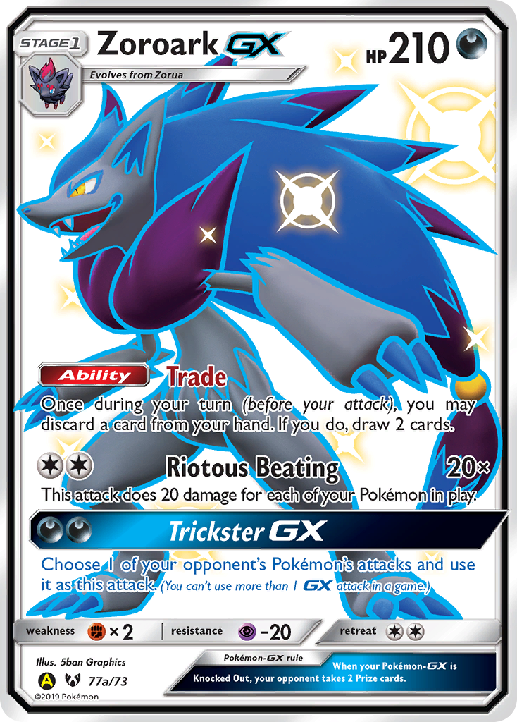 Zoroark GX (77a/73) [Alternate Art Promos] | L.A. Mood Comics and Games