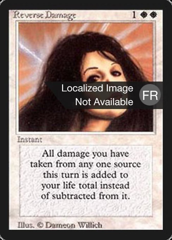 Reverse Damage [Foreign Black Border] | L.A. Mood Comics and Games
