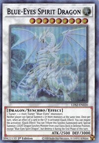 Blue-Eyes Spirit Dragon (Blue) [LDS2-EN020] Ultra Rare | L.A. Mood Comics and Games