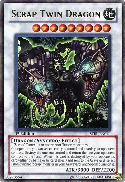 Scrap Twin Dragon [STBL-EN044] Ultra Rare | L.A. Mood Comics and Games