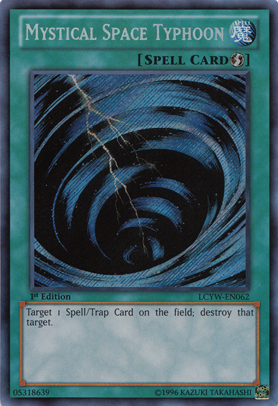 Mystical Space Typhoon [LCYW-EN062] Secret Rare | L.A. Mood Comics and Games