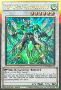 Stardust Charge Warrior [MAGO-EN029] Gold Rare | L.A. Mood Comics and Games