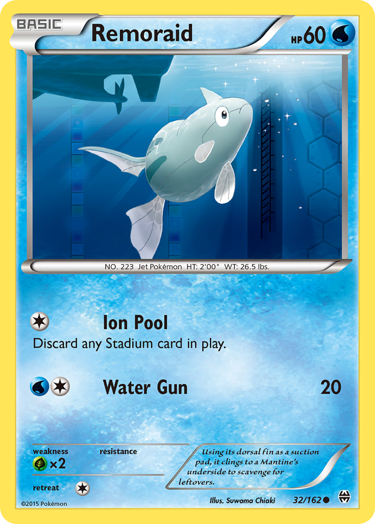 Remoraid (32/162) [XY: BREAKthrough] | L.A. Mood Comics and Games