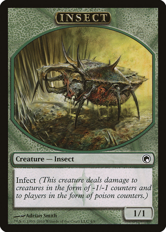 Insect Token [Scars of Mirrodin Tokens] | L.A. Mood Comics and Games