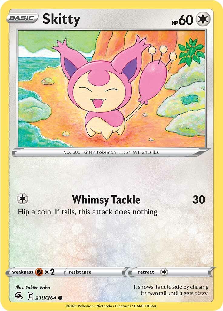 Skitty (210/264) [Sword & Shield: Fusion Strike] | L.A. Mood Comics and Games