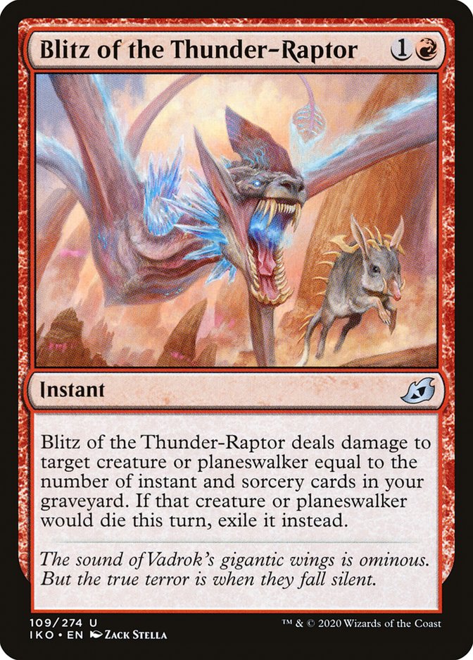 Blitz of the Thunder-Raptor [Ikoria: Lair of Behemoths] | L.A. Mood Comics and Games