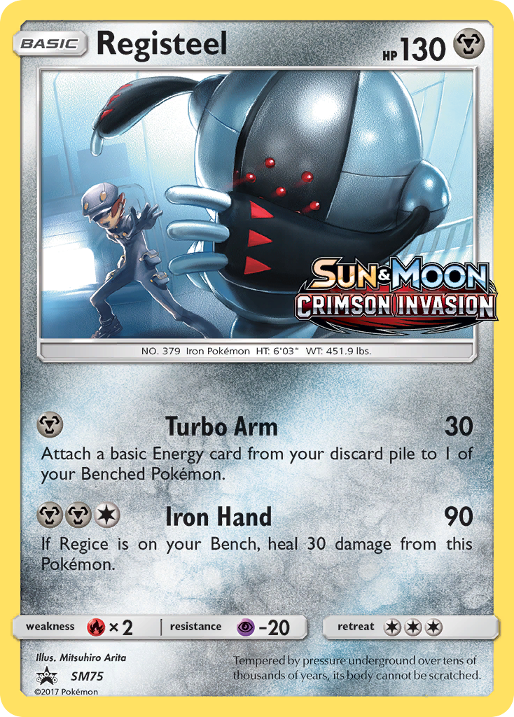 Registeel (SM75) [Sun & Moon: Black Star Promos] | L.A. Mood Comics and Games