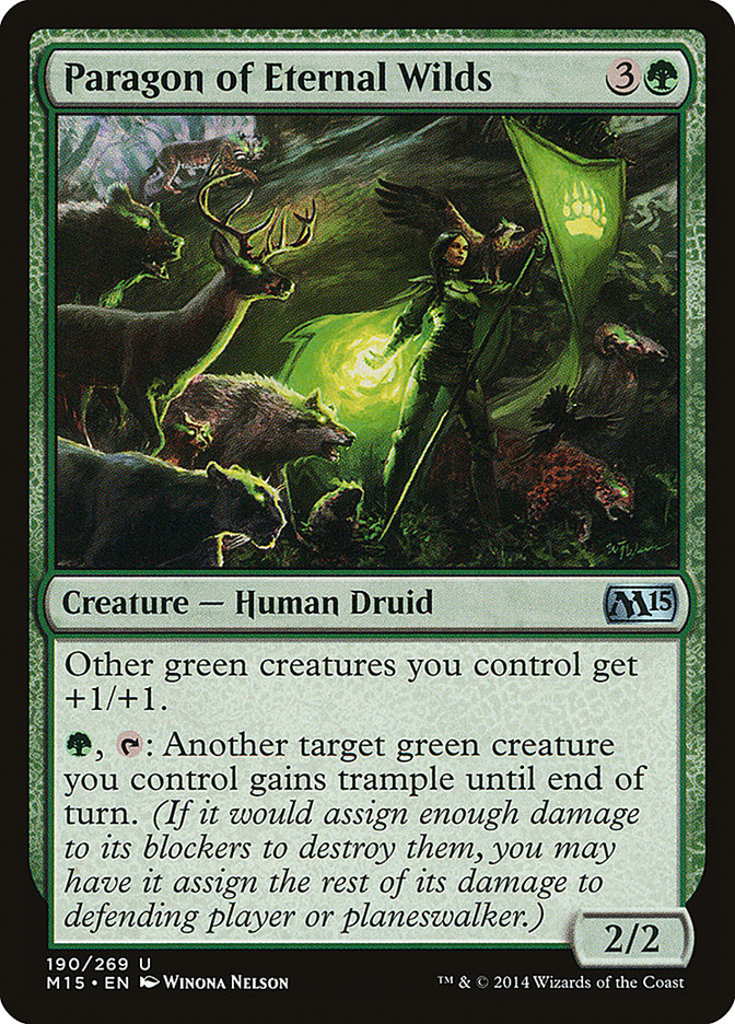 Paragon of Eternal Wilds [Magic 2015] | L.A. Mood Comics and Games