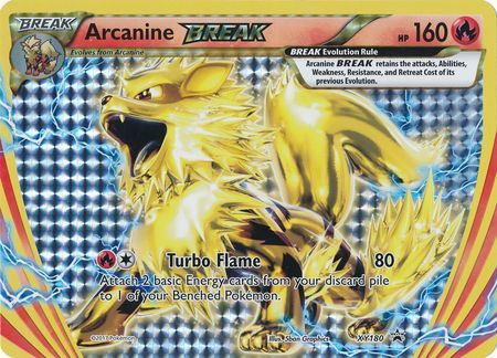 Arcanine BREAK (XY180) (Jumbo Card) [XY: Black Star Promos] | L.A. Mood Comics and Games