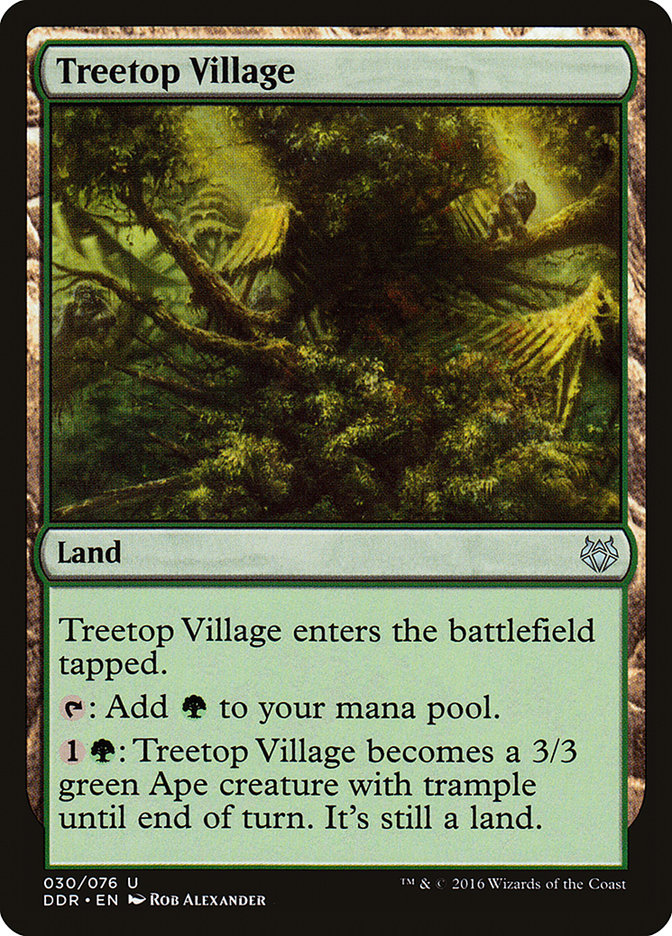 Treetop Village [Duel Decks: Nissa vs. Ob Nixilis] | L.A. Mood Comics and Games