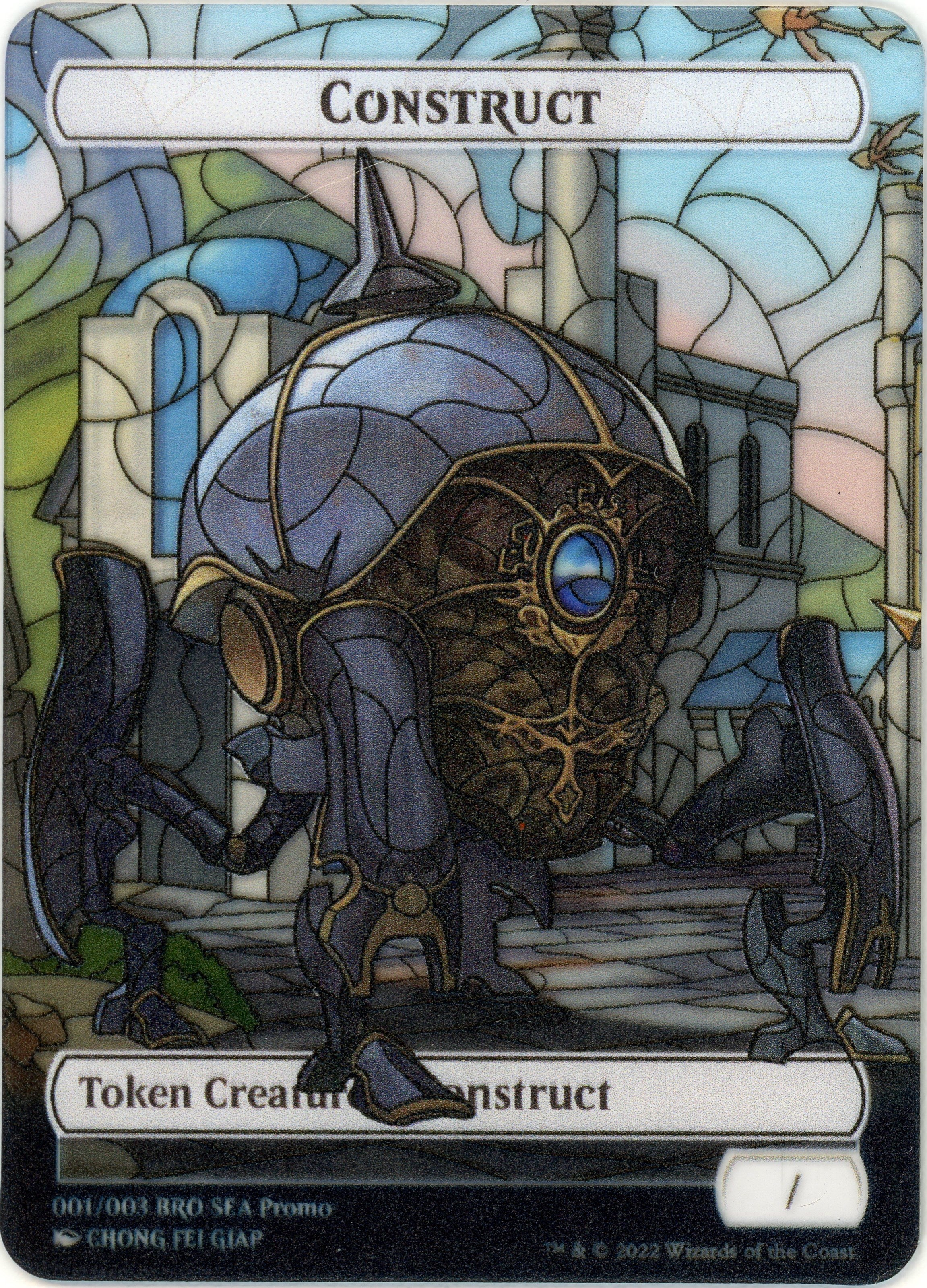 Construct Token (SEA Exclusive) [The Brothers' War Tokens] | L.A. Mood Comics and Games