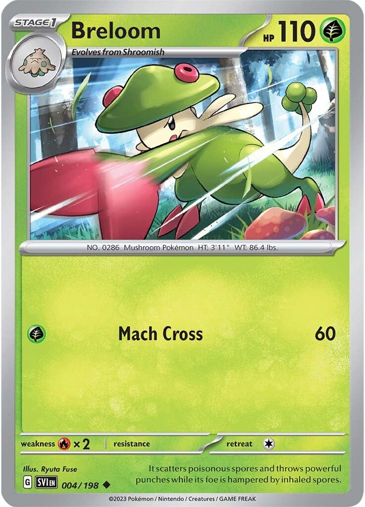 Breloom (004/198) [Scarlet & Violet: Base Set] | L.A. Mood Comics and Games