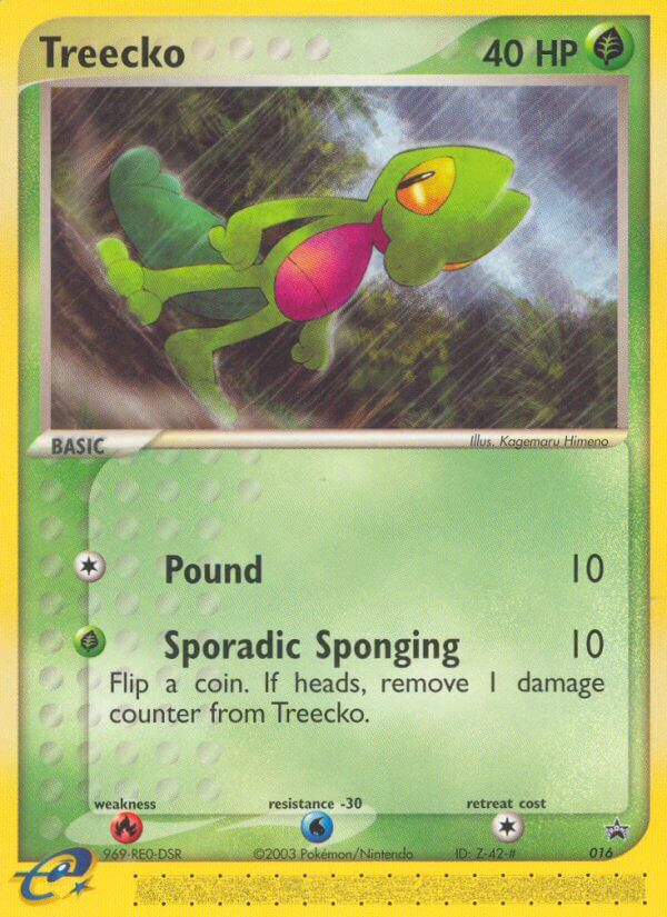 Treecko (016) [Nintendo: Black Star Promos] | L.A. Mood Comics and Games