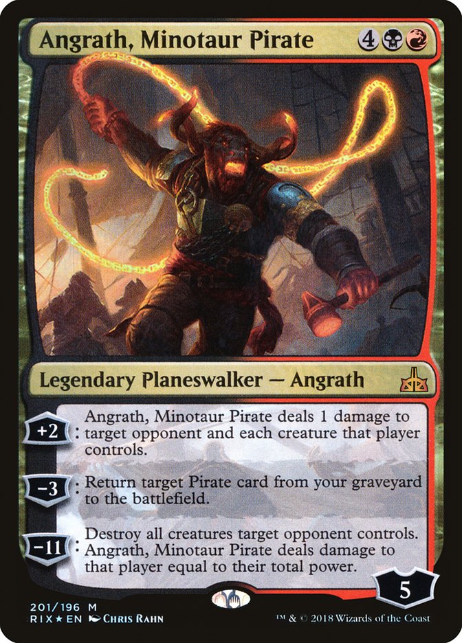 Angrath, Minotaur Pirate [Rivals of Ixalan] | L.A. Mood Comics and Games