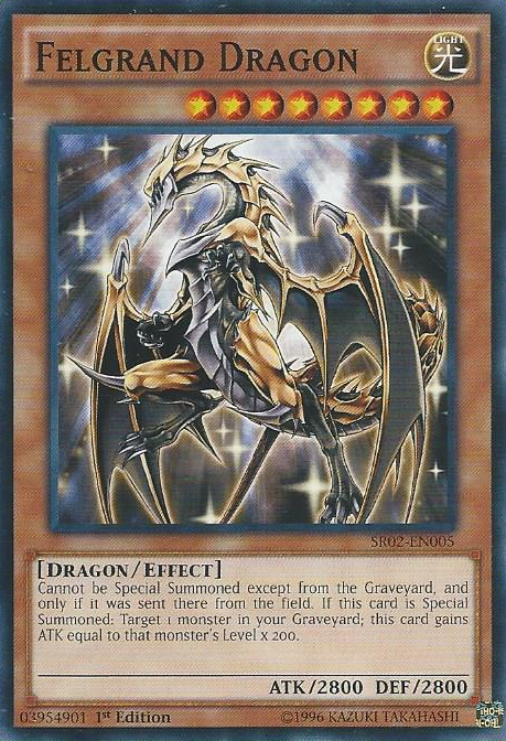 Felgrand Dragon [SR02-EN005] Common | L.A. Mood Comics and Games