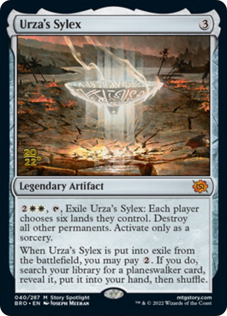 Urza's Sylex [The Brothers' War Prerelease Promos] | L.A. Mood Comics and Games