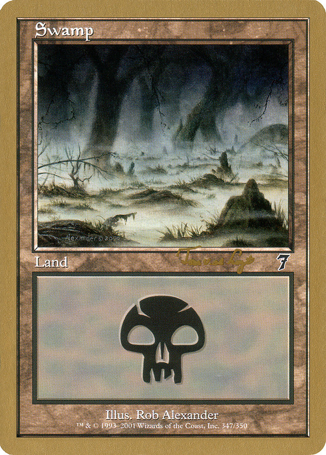 Swamp (tvdl347) (Tom van de Logt) [World Championship Decks 2001] | L.A. Mood Comics and Games