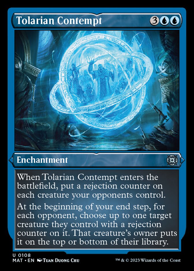 Tolarian Contempt (Foil Etched) [March of the Machine: The Aftermath] | L.A. Mood Comics and Games