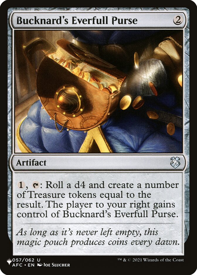 Bucknard's Everfull Purse [The List] | L.A. Mood Comics and Games