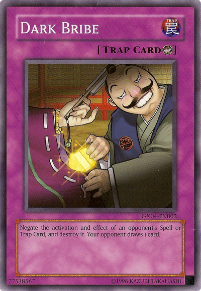 Dark Bribe (GX Tag Force 2) [GX04-EN002] Super Rare | L.A. Mood Comics and Games