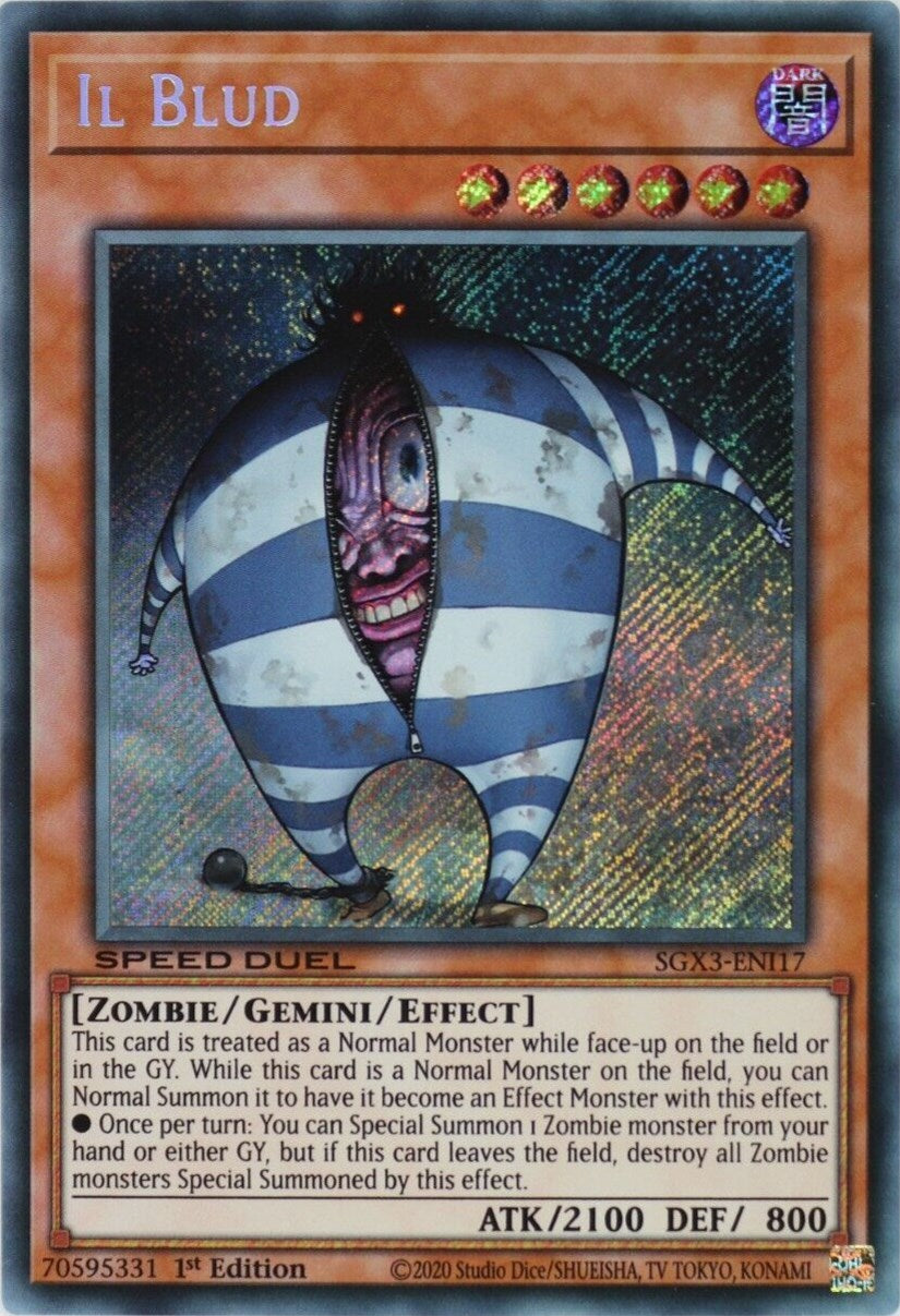 Il Blud [SGX3-ENI17] Secret Rare | L.A. Mood Comics and Games