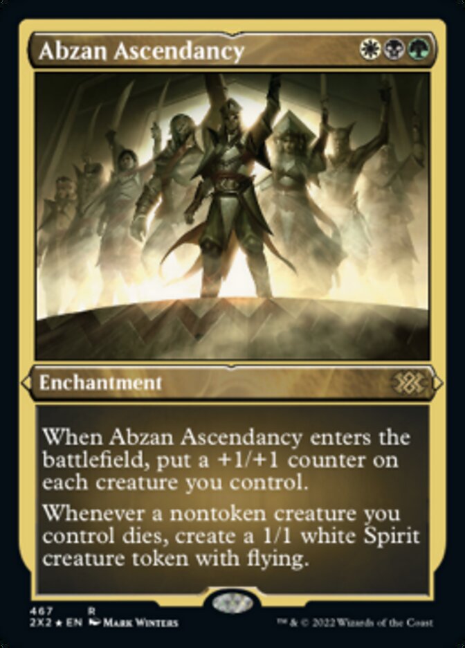 Abzan Ascendancy (Foil Etched) [Double Masters 2022] | L.A. Mood Comics and Games