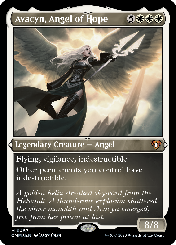 Avacyn, Angel of Hope (Foil Etched) [Commander Masters] | L.A. Mood Comics and Games