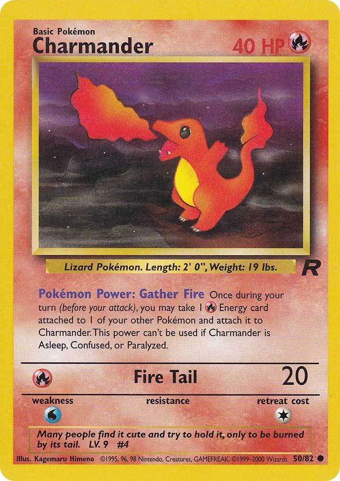 Charmander (50/82) [Team Rocket Unlimited] | L.A. Mood Comics and Games