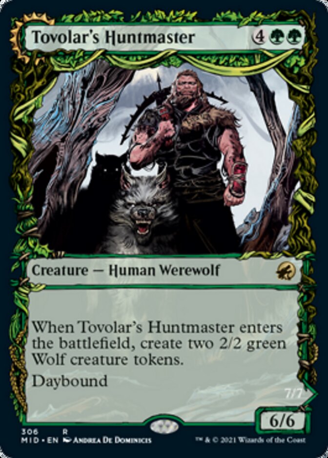 Tovolar's Huntmaster // Tovolar's Packleader (Showcase Equinox) [Innistrad: Midnight Hunt] | L.A. Mood Comics and Games