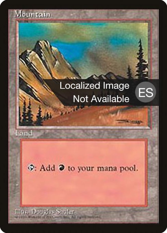 Mountain (C) [Fourth Edition (Foreign Black Border)] | L.A. Mood Comics and Games